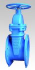 DN250 Resilient Seated Gate Valve With Hand Wheel Operator DIN3352 F4 PN10 / PN16