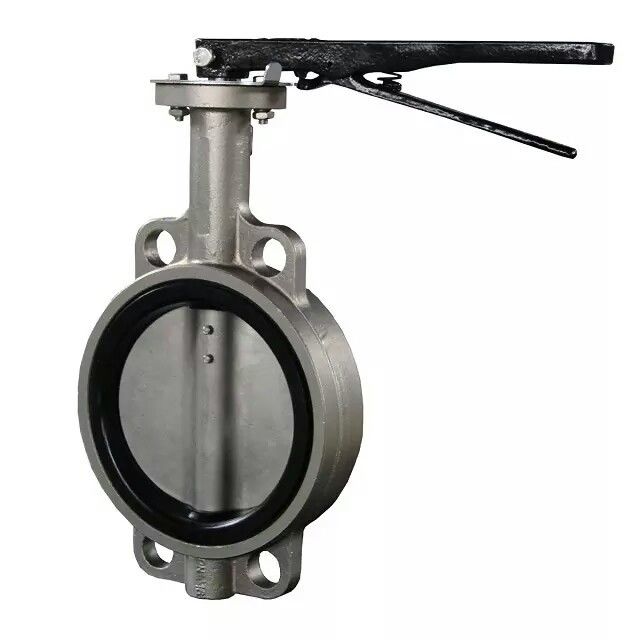 DN100 Stainless Steel Butterfly Valve With Lever Operator Easy To Install