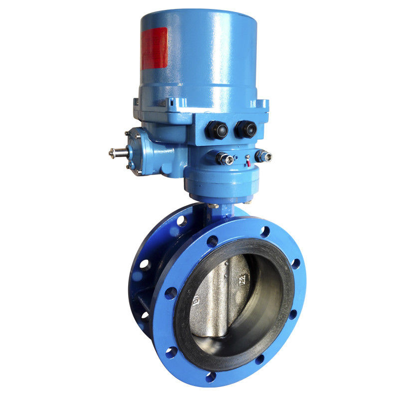 BS5155 PN16  48" Double Flange Concentric Butterfly Valve